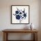 Homeroots Set Of Two Indigo Sketch Brown Framed Wall Art, 2PK 649153 - alternate 3