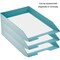 Acrimet Stackable Letter Tray Front Load Letter Size Document Organizer Plastic Solid Green 1 Unit 211.VO - alternate 6