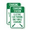 Signmission Charging Station Electric Car Parking Only While Chargi, 18'' X 24'', Heavy Gauge Aluminum, 2PK A-1824-2PACK-24282 - alternate 1