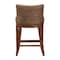 Bali & Pari Ridley Woven Seagrass Counter Stool, Brown Wash 265-14528-ZORO - alternate 3