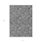 Homeroots 10' X 14' Black And Ivory Floral Washable Indoor Outdoor Area Rug 594610 - alternate 4