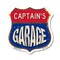 Signmission Captain's Garage, 18 Inch X 18 Inch, Plastic Sign SHI-P-18-383-CAPTAIN - alternate 1