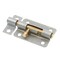 Prime-Line Door and Gate, Slide Barrel Bolt Latch 3 inch with Screws, Galvanized with Brass Bolt and Knob U 117553 - alternate 1