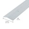 M-D Building Products Aluminum, Bright Clear, 96 in L, 1.38 in W 97032 - alternate 3