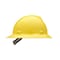 Msa Safety V-Gard Slotted Full Brim Hard Hat, Staz-On Suspension, Type I, Class E, Yellow 454730 - alternate 4