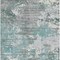 Homeroots 9' X 12' Blue And Teal Blue Abstract Washable Indoor Outdoor Area Rug 610442 - alternate 5