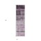 Homeroots 8' Purple Ombre Washable Indoor Outdoor Runner Rug 563665 - alternate 4
