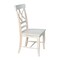 Whitewood Industries Chairs, Wood Back, 40 W 22.2 H C-43P - alternate 4