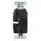 Hubbell Wiring Device-Kellems Straight Blade Receptacle, 5-20R, 20 A, 125V AC, 2 Pole, 3 Wire, Surface Mount, Grounded HBL2162STTR - alternate 2