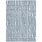 Homeroots 5' X 8' Blue And Ivory Abstract Washable Indoor Outdoor Area Rug 588505 - alternate 7