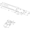 Prime-Line Door and Gate Safety Hasp Hinge Latch with Fixed Staple 6 inch with Screws Matte Black (Single Pack) U 117218 - alternate 4