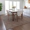 Homeroots 9' X 12' Brown And Ivory Geometric Washable Indoor Outdoor Area Rug 602351 - alternate 4