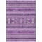 Homeroots 8' X 10' Purple Eggplant And Gray Southwestern Washable Indoor Outdoor Area Rug 582845 - alternate 5