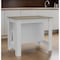 Homeroots White and Brown 41in Kitchen Island With Storage 474098 - alternate 4