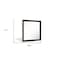 Homeroots 39" Rose Gold and Black Wood and Metal Framed Accent Mirror 510891 - alternate 3