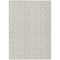 Homeroots 8' X 10' Beige And Ivory Ogee Washable Indoor Outdoor Area Rug 601527 - alternate 5