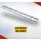 Mytee Products Aluminum 8 ft L-Track Trailer Tie Down Rail for Trailer - 2,225 lbs BS, Silver, 8PK LTK8x8 - alternate 5