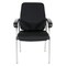 Office Star Products 837 Visitor Chairs Padded Visitor's Chair, Black 83750C-30 - alternate 4
