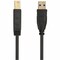 Monoprice SELECT USB 3.0 TYPE-A TO TYPE-B CABLE, 6FT, BLACK. 38604 - alternate 1