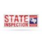 Signmission Texas State Inspection, 18 Inch x 48 Inch, Vinyl Banner B-30885 - alternate 1