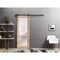 Sartodoors Sturdy Barn Door Planum 2102 Oak Solid Core Modern Interior PLANUM2102BD-B-DUB-18 - alternate 1