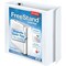 Cardinal FreeStand Easy Open SlantD Ring Binder, White CRD43130 - alternate 1