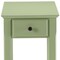 Homeroots 23" Pale Green Single Drawer End Table 286316 - alternate 4
