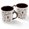 Mr. Coffee Vintage Brew 4 Piece 18 Ounce Coffee Maker Stoneware Mug Set in Brown 750123591M - alternate 3