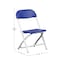 Flash Furniture Kids Blue Plastic Folding Chair, PK10 10-Y-KID-BL-GG - alternate 5
