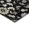 Homeroots 3' X 5' Black Beige And Ivory Floral Washable Indoor Outdoor Area Rug 597800 - alternate 4