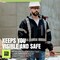 Pioneer High Visibility Waterproof Heated Bomber Jacket, Polyester, Black, L V1210170U-L - alternate 6