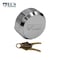 Ecs Hardware Hidden-Shackle Stainless Steel Puck-Style Lock KW1, Keyed Alike No 2 ECSH-PLP-SS-KW1-KA2 - alternate 2