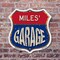 Signmission Miles's Garage, 6 Inch X 6 Inch, Plastic Sign SHI-P-6-383-MILES - alternate 4