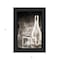 Homeroots Moody Gray Glassware Still Life 2 Black Framed Print Kitchen Wall Art 404645 - alternate 3