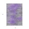 Homeroots 8' X 10' Purple Gray And Charcoal Abstract Washable Indoor Outdoor Area Rug 587173 - alternate 7