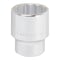 Vulcan Drive Socket, 1-3/8 in Socket, 3/4 in Drive, 12-Point, Chrome Vanadium Steel, Chrome MT-SS6044 - alternate 1