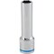 Channellock 1/2'' Drive 11 mm 6-Point Deep Metric Socket 351050 - alternate 1