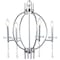 Jonathan Y Laura 23" Crystal/Metal LED Chandelier, Chrome JYL7402A - alternate 12