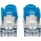 Intellinet Network Solutions Augmented Category 6, Cat6A S/Ftp Patch Cable, 7 Ft, Blue Copper, 26 741484 - alternate 3