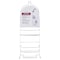 Simple Spaces Shower Caddy, 3-Shelf, Steel, 10 in OAW, 27-3/4 in OAH, 4-1/4 in OAD, 10 lb SS-5786-CH-3L - alternate 2