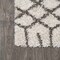 Jonathan Y Algaida Moroccan Diamond Shag Beige/Dark Gray 8 ft. x 10 ft. Area Rug SHG104A-8 - alternate 5