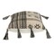 Homeroots 14" X 20" Beige and Black Southwestern Cotton Throw Pillow With Tassels 529232 - alternate 5