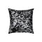 Homeroots Set of Two 18" Black and Silver Abstract Cowhide Throw Pillows with Glitter, 2PK 544641 - alternate 4