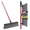 Libman Commercial 18in Rough Sweep Push Broom-Complete Set-Poly Fiber 878 - alternate 1