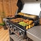 Coleman Cookout 4-Burner Propane Gas BBQ Grill w/ Side Burner, 637-Sq. In. Cooking Surface, Stainless/Gray CO-400BBQ - alternate 3