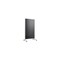 Ghent EZ Mobile Glassboard, Aluminum Frame, Magnetic, 75''H x 38''W, Black EZ1MA7538BK - alternate 1