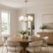 Vaxcel Park Ridge 5-Light Chandelier, Champagne Gold, Frosted White Glass, 21-In. Wide H0325 - alternate 7