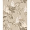Advantage Chestnut Beige Floral Wallpaper 4164-M1820 - alternate 1