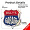 Signmission Billy's Garage, 4 inch X 4 inch, Vinyl Decal, 2PK SHI-D-2PACK-4-383-BILLY - alternate 5