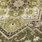 Homeroots 5' X 8' Olive Green Ivory And Brown Oriental Washable Indoor Outdoor Area Rug 600175 - alternate 6